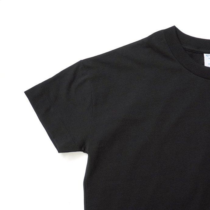 Agreable アグレアーブル ドロップショルダーTシャツ ブラック 2016 - Noir フランス製 Made in France | Agreable | 03