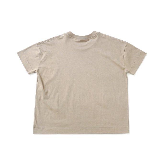 Agreable アグレアーブル ドロップショルダーTシャツ ベージュ 2016 - Beige フランス製 Made in France | Agreable | 01