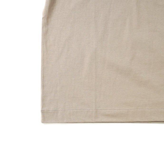 Agreable アグレアーブル ドロップショルダーTシャツ ベージュ 2016 - Beige フランス製 Made in France | Agreable | 04