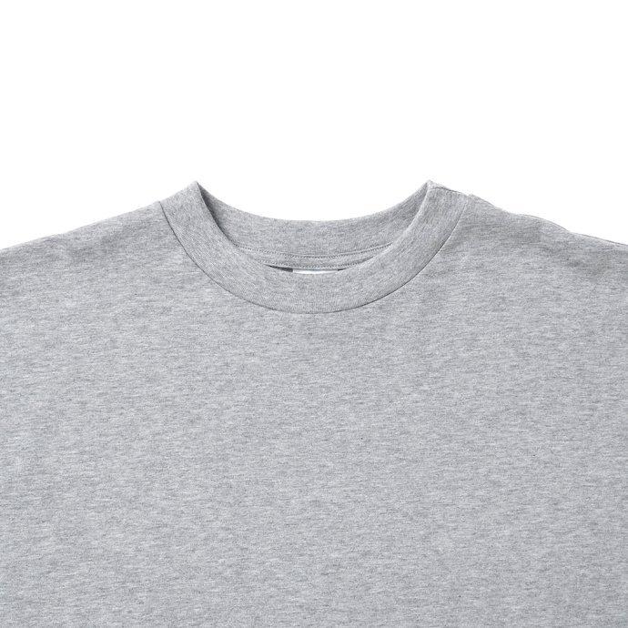 Agreable アグレアーブル クォータースリーブTシャツ ヘザーグレー 2115 - Ash フランス製 Made in France | Agreable | 02