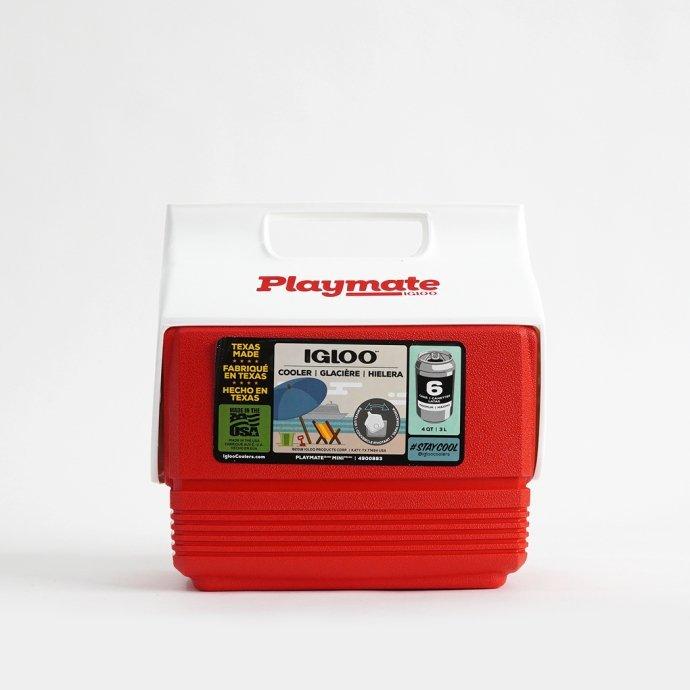 IGLOO イグルー / Playmate Mini - Red プレイメイトミニ クーラーボックス 3L レッド | igloo