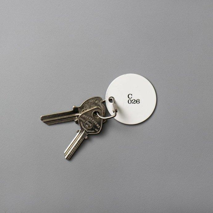 CANDY DESIGN & WORKS (キャンディーデザインワークス) / CK-26 Nils - Office キープレート オフィス キーホルダー パーツ 丸型 タグ カラビナ 接続用 リ… | CANDY DESIGN&WORKS | 01