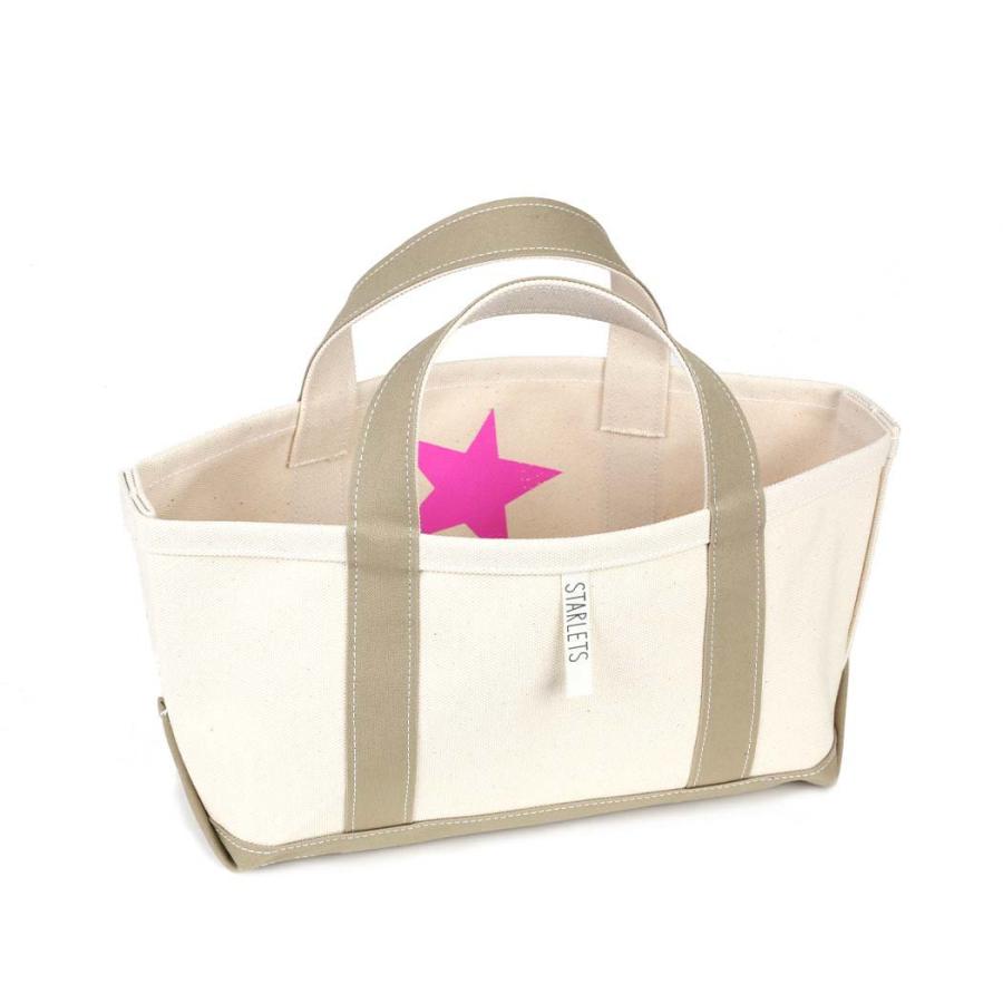 STARLETS (スターレッツ) / S1801S S2201S 星プリント トート S - ベージュ | STARLETS | 01