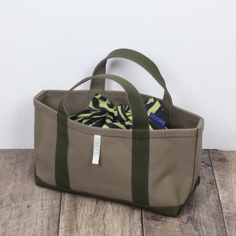 STARLETS (スターレッツ) / S1807S / S2207S 星プリント トートバッグ S - カーキ | STARLETS | 06