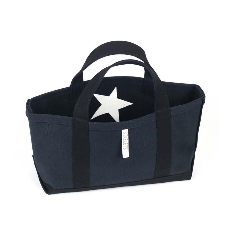 STARLETS (スターレッツ) / S1807S / S2207S 星プリント トートバッグ S - ブラック | STARLETS | 01