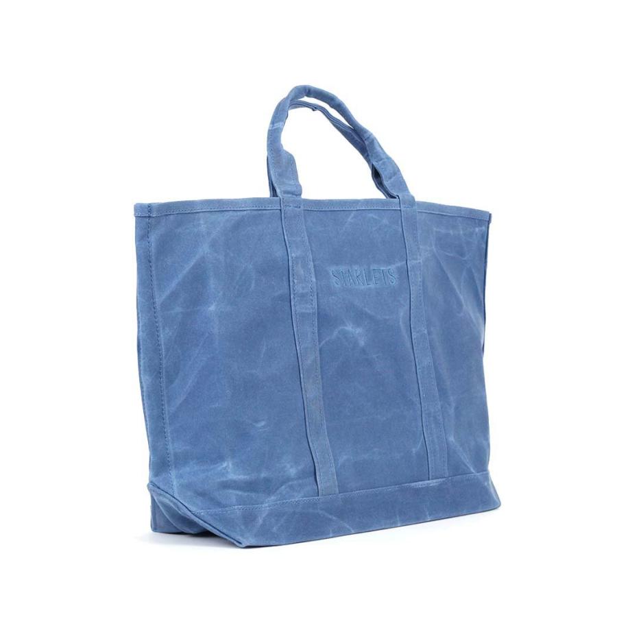 STARLETS (スターレッツ) / sh220101 パラフィン 刺繍 トートバッグ - ブルー | STARLETS | 01
