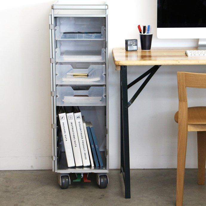 【送料無料】 Upgrade / Half Size Service Trolley ハーフサイズ サービストロリー 機内搭載トロリー ミールカート 機内食サービスカート |  | 03