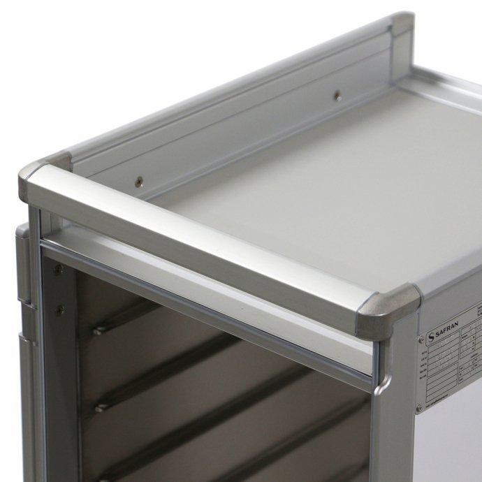 【送料無料】 Upgrade / Half Size Service Trolley ハーフサイズ サービストロリー 機内搭載トロリー ミールカート 機内食サービスカート |  | 05