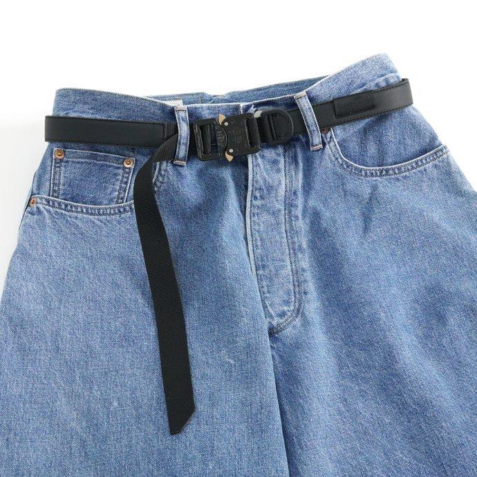 bagjack / NXL Belt 25mm M - Black Leather バッグジャック ネクストレベル ベルト ブラックレザー／ブラックバックル あす楽 送料無料 | BAGJACK | 06