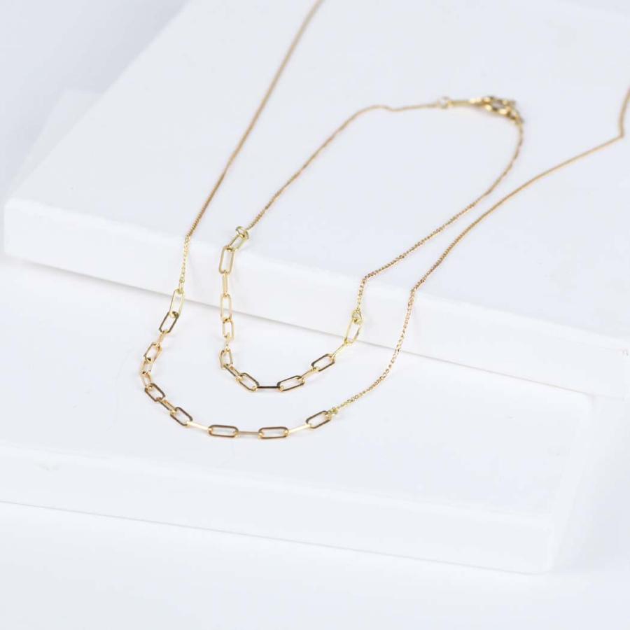 hirondelle et pepin（イロンデールエペパン）/ k18 hv-22fw-206 ルート パヴェ チェーン バングル | hirondelle | 01