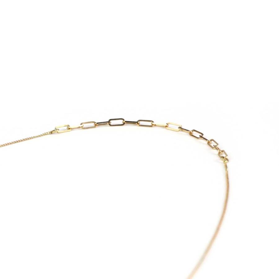 hirondelle et pepin（イロンデールエペパン）/ k18 hv-22fw-206 ルート パヴェ チェーン バングル | hirondelle | 04