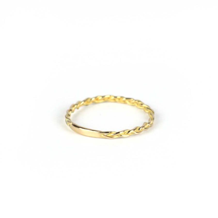 hirondelle et pepin（イロンデールエペパン）/ k18 hr-22fw-588 レ・トリコ ブレード リング | hirondelle | 01