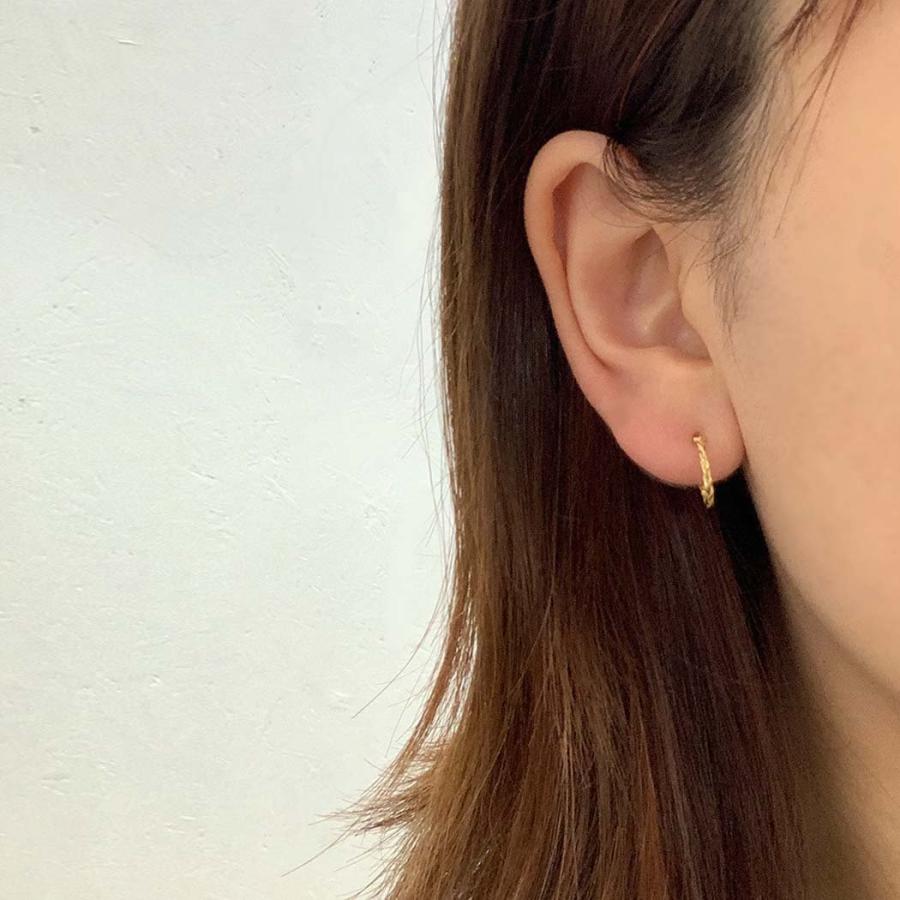 hirondelle et pepin（イロンデールエペパン）/ k18 hp-22fw-669 レ・トリコ ブレード ピアス (片耳タイプ) | hirondelle | 03