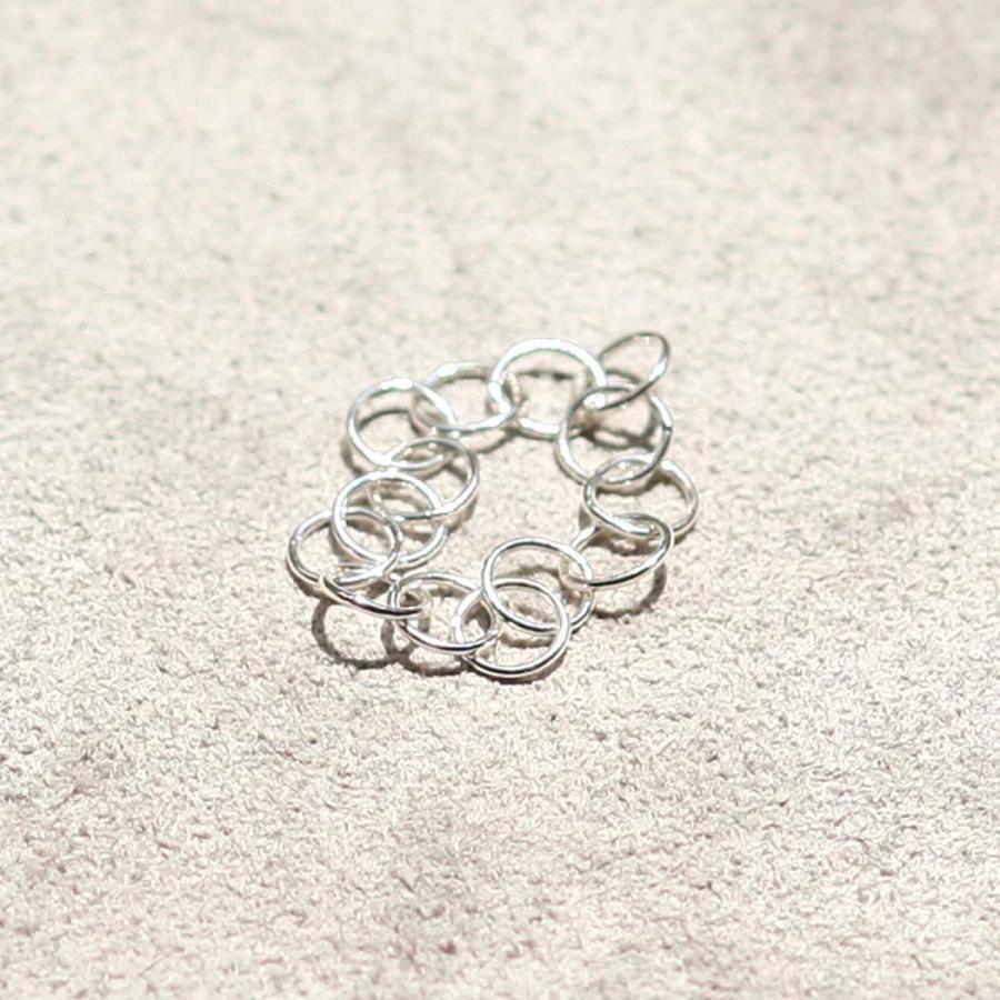 BYOKA（ビョーカ）/ R0702 CHAIN RING - シルバー  リング 指輪 プチギフト お祝い 贈り物 ポイント 消化 買いまわり プレゼント レディース アクセサリー 人気 | BYOKA