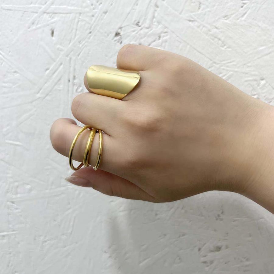 BYOKA（ビョーカ）/ GR2101 G.VOLTEX RING - ゴールド リング 指輪 プチギフト お祝い 贈り物 ポイント 消化 買いまわり プレゼント レディース アクセサリー … | BYOKA | 05