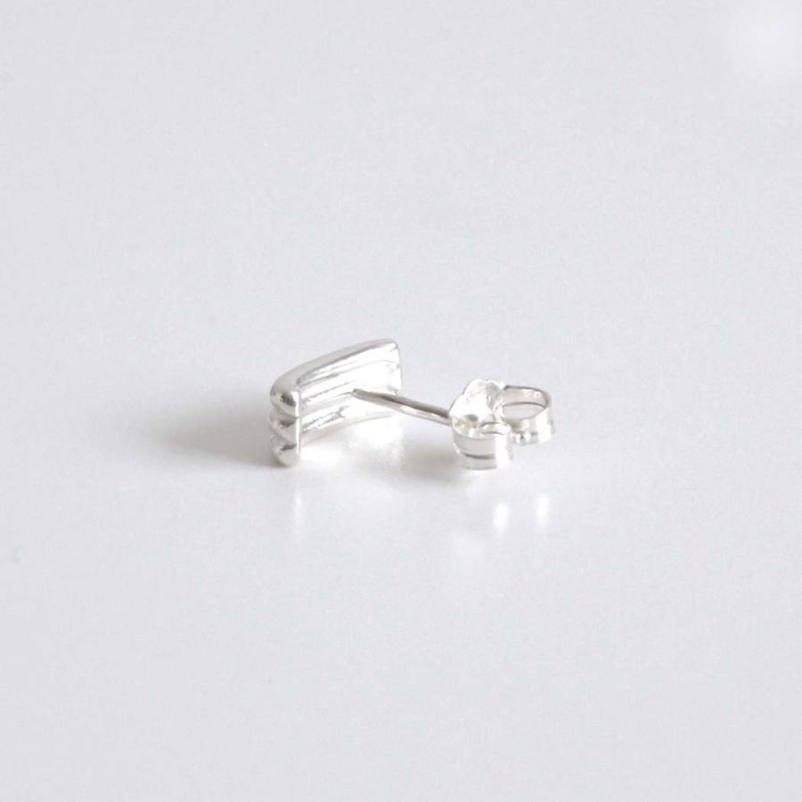 BYOKA（ビョーカ）/ E2101 CLAW PIERCE - シルバー (両耳タイプ) ピアス プチギフト お祝い 贈り物 ポイント 消化 買いまわり プレゼント レディース アクセサ… | BYOKA | 02