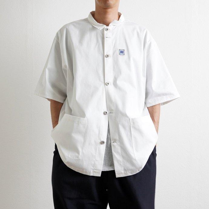 DG THE DRY GOODS / DG CHORE SHIRTS S/S 半袖ワークシャツ ホワイト |  | 05