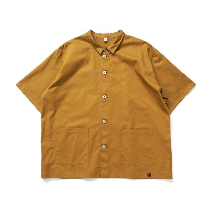 DG THE DRY GOODS / DG CHORE SHIRTS S/S 半袖ワークシャツ ダックブラウン | 
