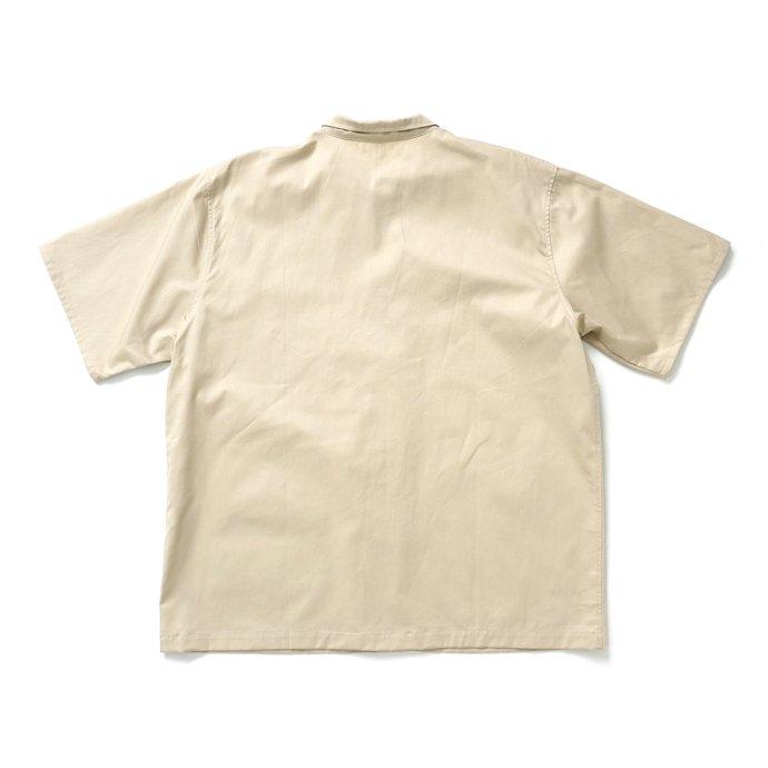 DG THE DRY GOODS / DG CHORE SHIRTS S/S 半袖ワークシャツ ベージュ |  | 01