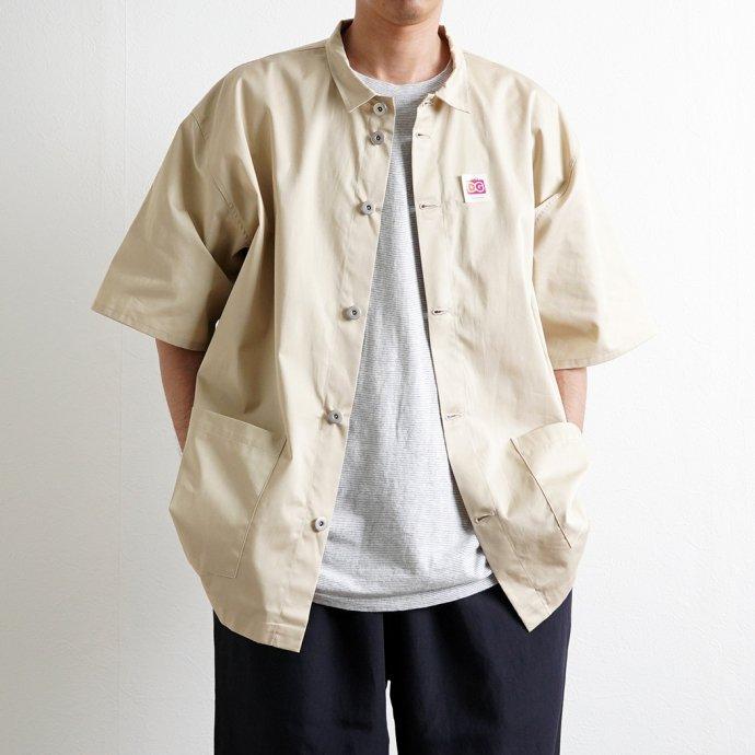 DG THE DRY GOODS / DG CHORE SHIRTS S/S 半袖ワークシャツ ベージュ |  | 06