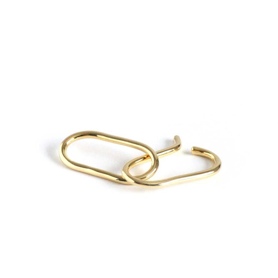 BYOKA（ビョーカ）/ GE2103  GE2104 LINK EARCUFF - ゴールド (片耳タイプ)  イヤカフ イヤーカフ プチギフト お祝い 贈り物 ポイント 消化 買いまわり プレゼ… | BYOKA | 02