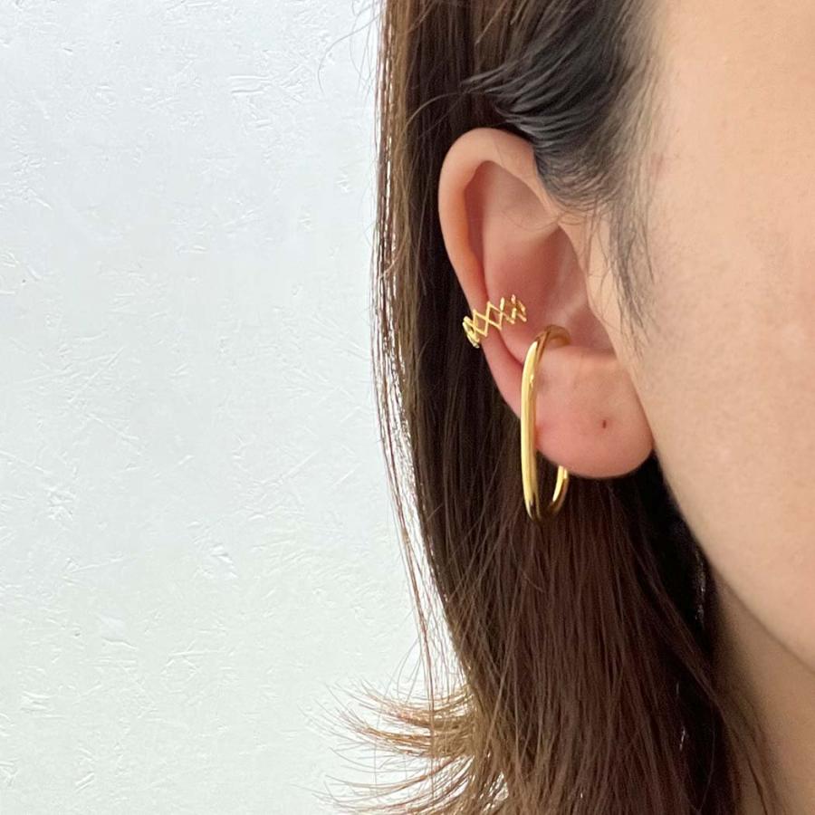 BYOKA（ビョーカ）/ GE2103  GE2104 LINK EARCUFF - ゴールド (片耳タイプ)  イヤカフ イヤーカフ プチギフト お祝い 贈り物 ポイント 消化 買いまわり プレゼ… | BYOKA | 04