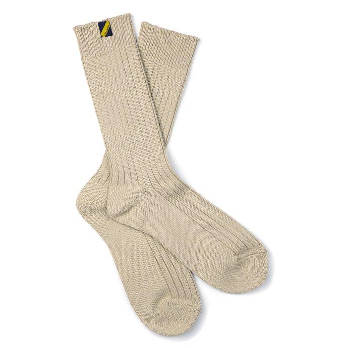 Trad Marks トラッドマークス / Old Rib Socks lite オールドリブソックスライト - Smoke Beige スモークベージュ あす楽 即日発送 即納 プチギフト お祝い 贈…｜ehs｜02