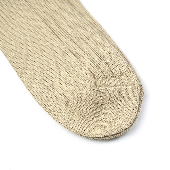 Trad Marks トラッドマークス / Old Rib Socks lite オールドリブソックスライト - Smoke Beige スモークベージュ あす楽 即日発送 即納 プチギフト お祝い 贈…｜ehs｜04