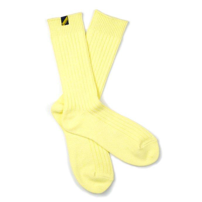 Trad Marks トラッドマークス / Old Rib Socks lite オールドリブソックスライト - Lemon Yellow レモンイエロー あす楽 即日発送 即納 プチギフト お祝い 贈… |  | 01
