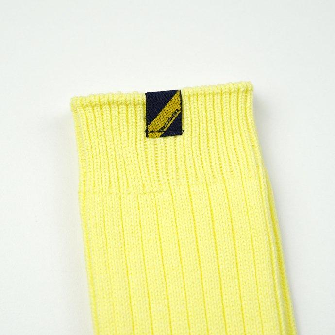 Trad Marks トラッドマークス / Old Rib Socks lite オールドリブソックスライト - Lemon Yellow レモンイエロー あす楽 即日発送 即納 プチギフト お祝い 贈… |  | 02