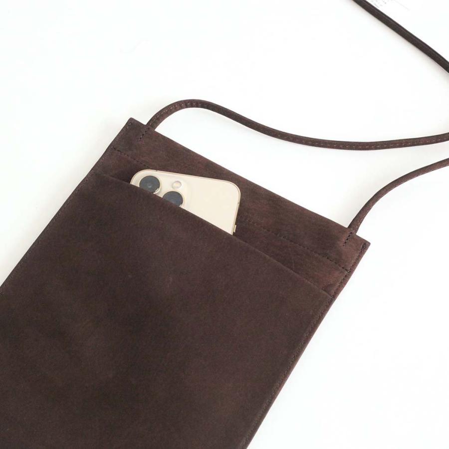 Ense（アンサ） / tate sacoche S001 縦型 サコッシュ シュリンク ブラウン | Ense | 02