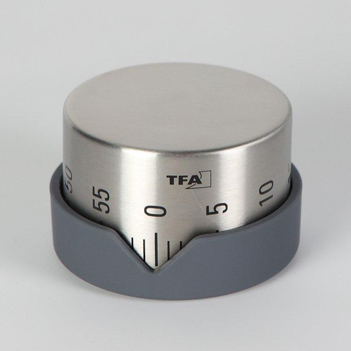 TFA Dostmann / Analogue kitchen timer made of stainless steel DOT 38.1027 アナログキッチンタイマー ドイツ製 |  | 01