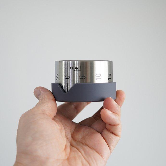 TFA Dostmann / Analogue kitchen timer made of stainless steel DOT 38.1027 アナログキッチンタイマー ドイツ製 |  | 02