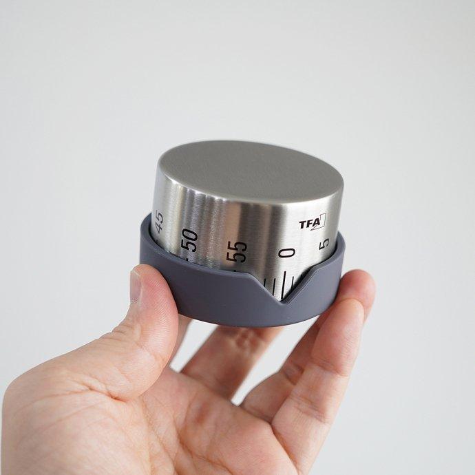 TFA Dostmann / Analogue kitchen timer made of stainless steel DOT 38.1027 アナログキッチンタイマー ドイツ製 |  | 03