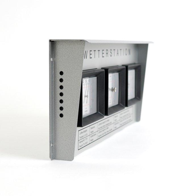 TFA Dostmann / Analogue outdoor weather station with hammer paint finish 20.2019 アナログアウトドアウェザーステーション ドイツ製 気象計測器 温度計 … |  | 02