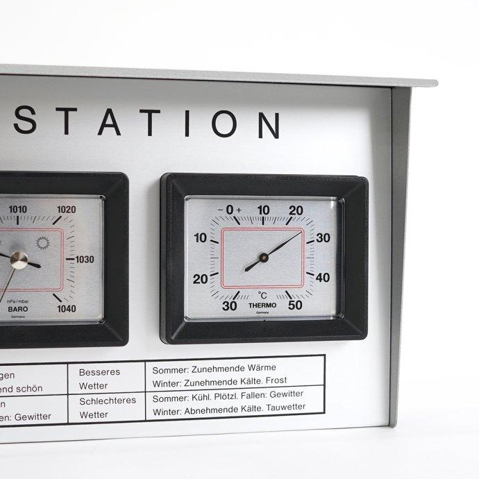 TFA Dostmann / Analogue outdoor weather station with hammer paint finish 20.2019 アナログアウトドアウェザーステーション ドイツ製 気象計測器 温度計 … |  | 05