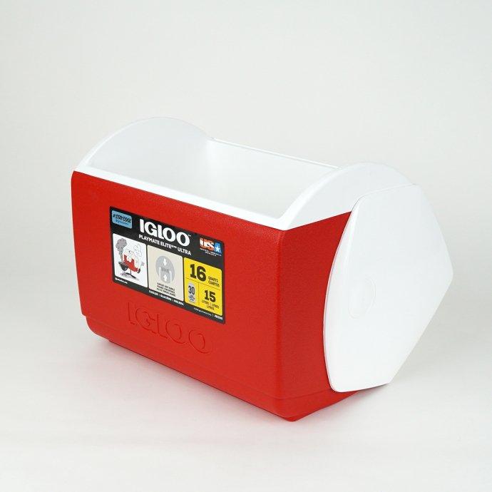 IGLOO イグルー / Playmate Elite Ultra - Red プレイメイトエリート ウルトラ クーラーボックス 15L アメリカ製 Made in USA | igloo | 03