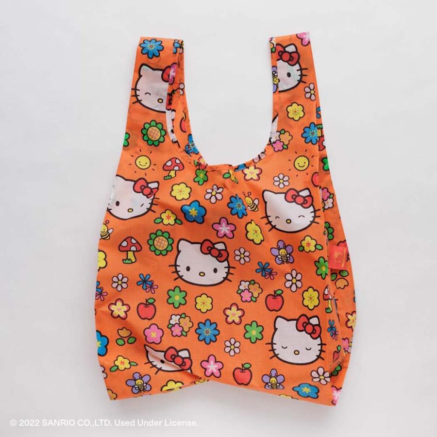 BAGGU（バグゥ） / STANDARD BAGGU エコバッグ - 100%リサイクルナイロン - HELLO KITTY ハローキティ | BAGGU