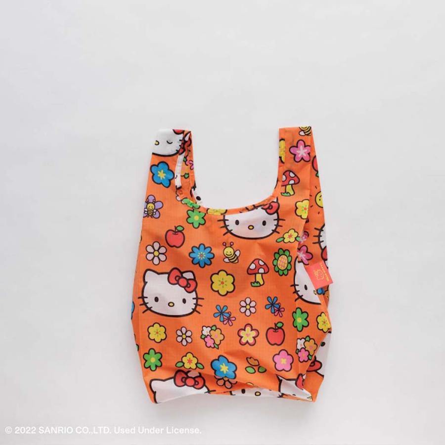 BAGGU（バグゥ） / BABY BAGGU エコバッグ - 100%リサイクルナイロン - HELLO KITTY ハローキティ | BAGGU