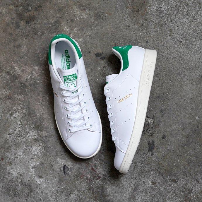 adidas / STAN SMITH アディダス スタンスミス メンズ  限定 人気フットウェア ホワイト / グリーン / オフホワイト GW1390｜ehs｜08