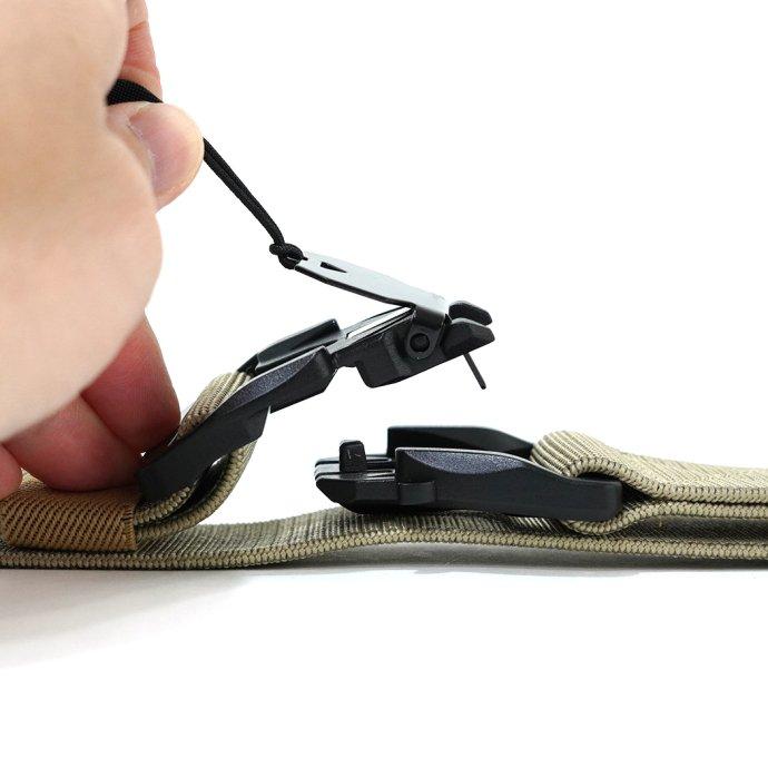 This is...（ディスイズ）/ Quick Release Elastic Belt - Black クイックリリースエラスティックベルト ブラック |  | 08