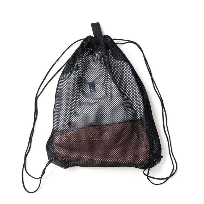 This is...（ディスイズ）/ Mesh Gym Bag - Black メッシュジムバッグ ブラック | 