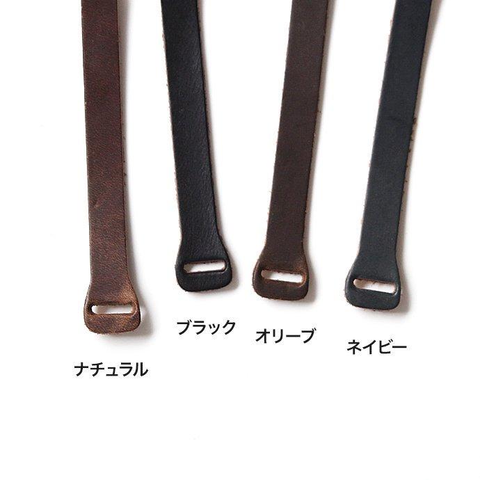 This is...（ディスイズ）/ Chromexcel Leather Keyholder クロムエクセル レザー ブラック カラビナ キーホルダー 全4色 | THISIS | 09