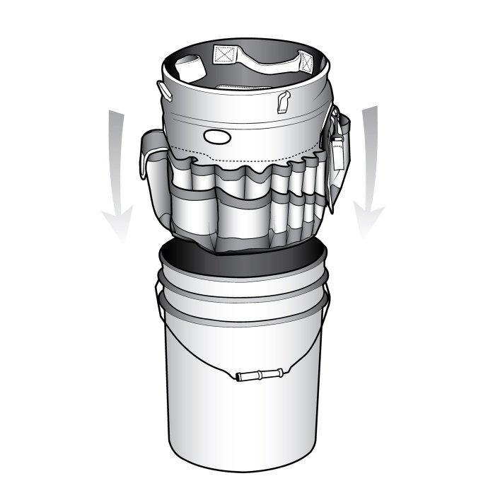 Bucket Boss Mossy Oak Camo Bucketeer バケットボス バケッター30 カモ バケツオーガナイザー バケツ インテリア 掃除グッズ ゴミ箱 雑貨 USA プチギフト プ… |  | 07