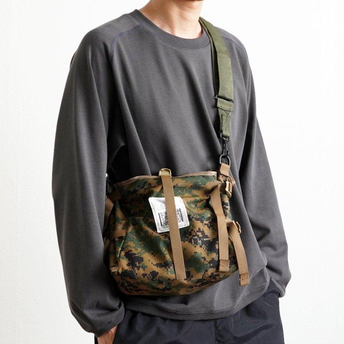 デッドストック USMC ILBEラジオポーチ リメイクショルダーバッグ |  | 11