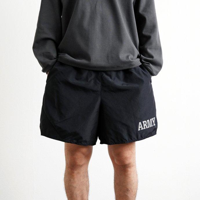 SOFFE / US ARMY PT Shorts w/Pocket アーミーナイロンショーツ ブラック サイドポケット追加カスタム | SOFFE | 11