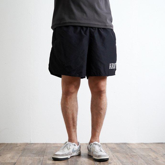 SOFFE / US ARMY PT Shorts w/Pocket アーミーナイロンショーツ ブラック サイドポケット追加カスタム | SOFFE | 12