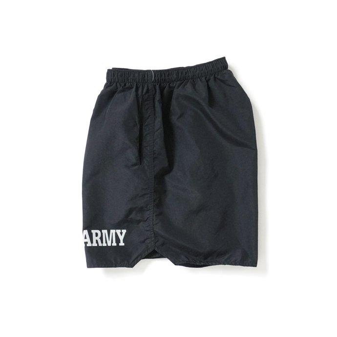 SOFFE / US ARMY PT Shorts w/Pocket アーミーナイロンショーツ ブラック サイドポケット追加カスタム | SOFFE | 03