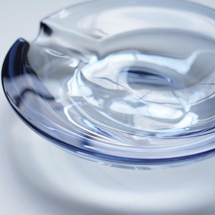 Glass Ashtray Small - Navy ガラス製シガートレイ ネイビー |  | 02