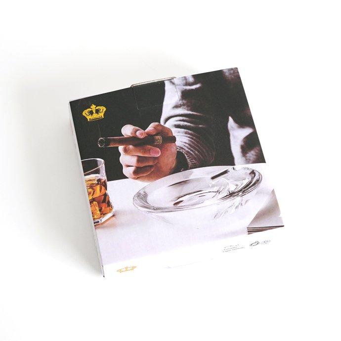 Glass Ashtray Small - Gray ガラス製シガートレイ グレー |  | 06